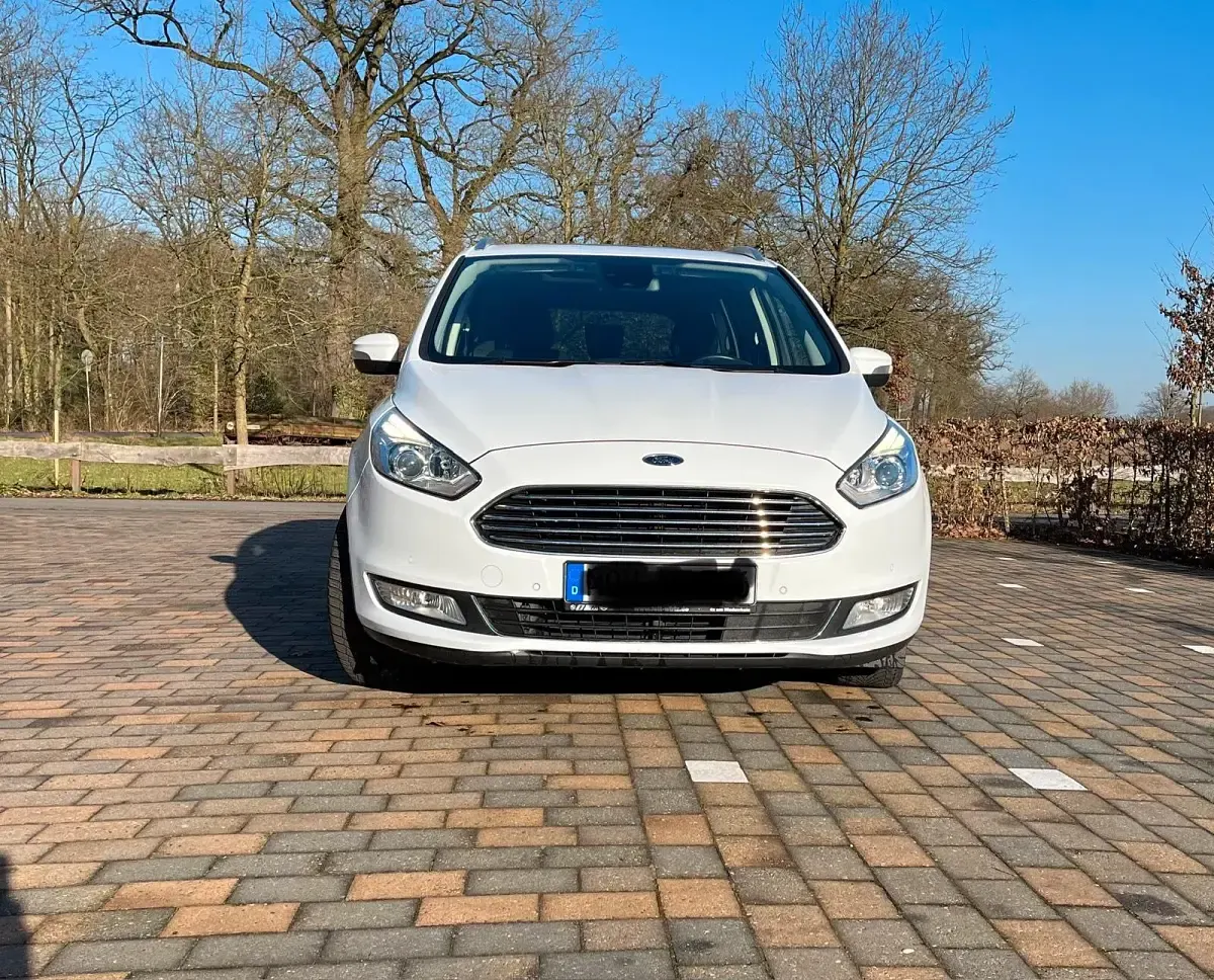 Gebraucht Ford Galaxy Titanium 150 PS (110 kW) 2019 Weiß Van / Kleinbus