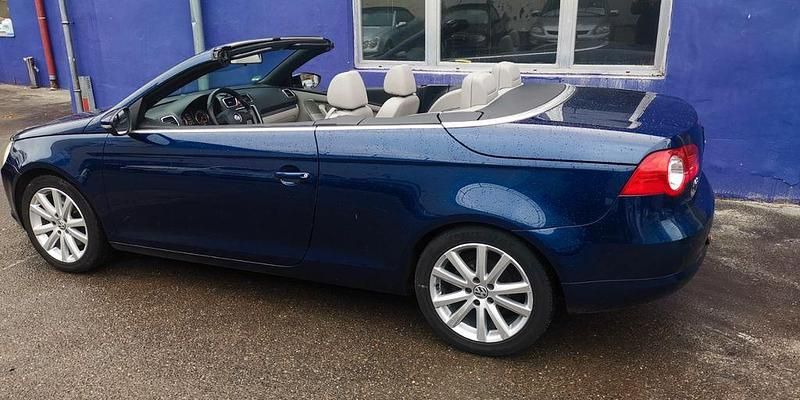 Gebraucht VW Eos 160 PS (117 kW) 2009 Schwarz Cabrio