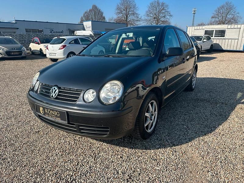 Gebraucht VW Polo 54 PS (39 kW) 2003 Schwarz Kleinwagen