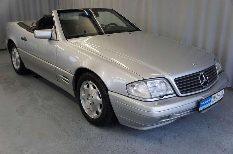 Silber Gebraucht 1997 Mercedes SL500 Cabrio | 31.990 € (Teuer) - Bild 1/3