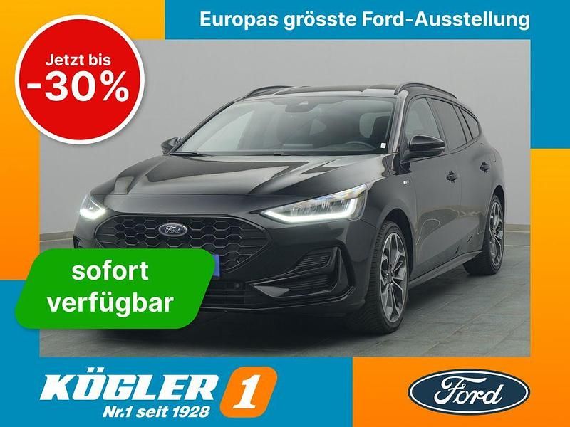 Schwarz Gebraucht 2023 Ford Focus ST-Line Limousine | 19.240 € (Fairer Preis) - Bild 1/4