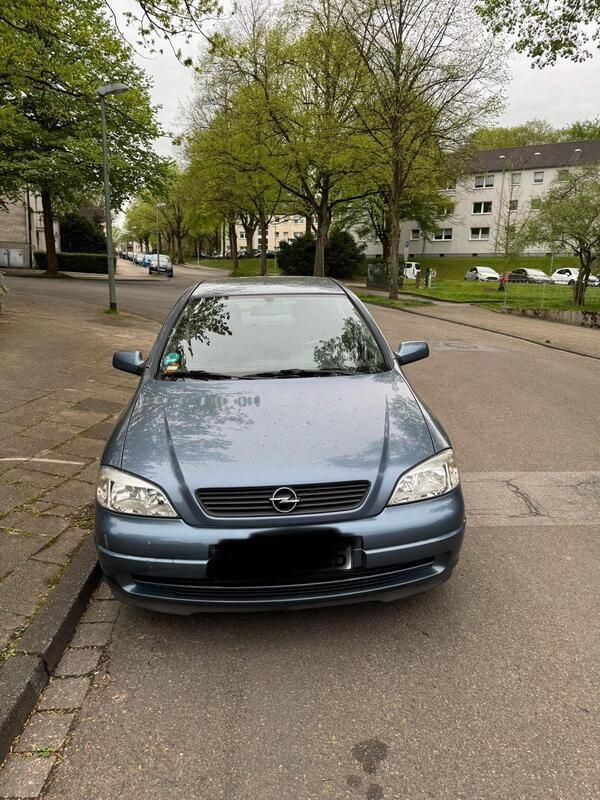 Blau Gebraucht 2000 Opel Astra | 1.500 € (Guter Preis) - Bild 1/4