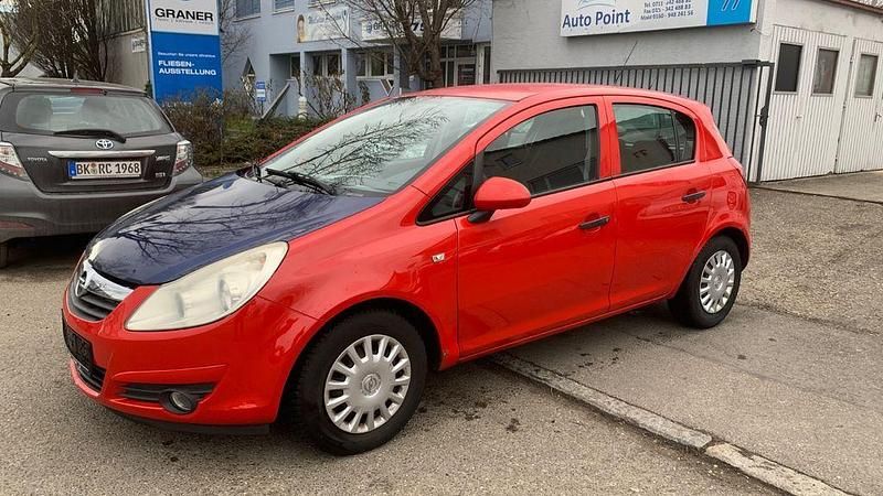 Gebraucht Opel Corsa Selection 80 PS (58 kW) 2009 Rot Kleinwagen