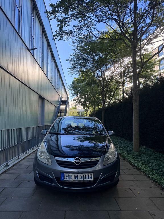 Schwarz Gebraucht 2008 Opel Corsa Limousine | 1.850 € (Guter Preis) - Bild 1/4