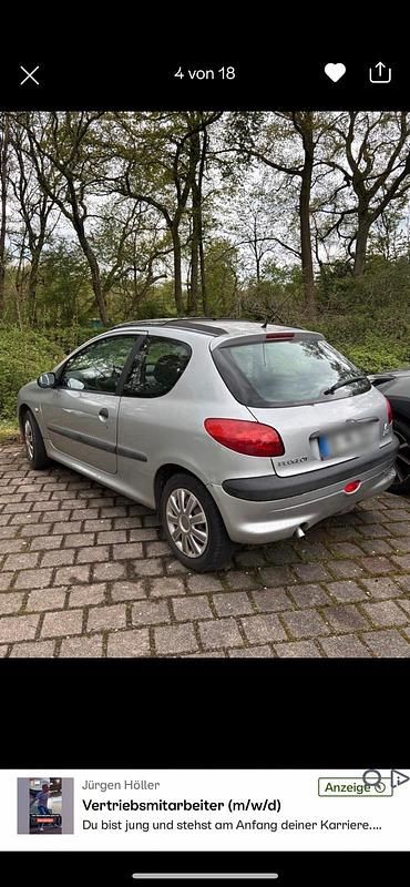 Gebraucht Peugeot 206 2000 Kleinwagen
