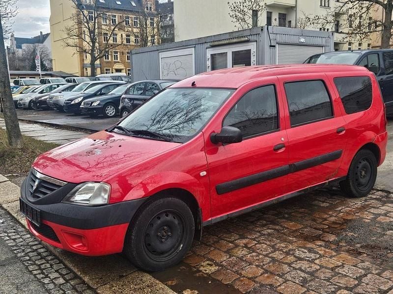 Gebraucht Dacia Logan MCV Ambiance 75 PS (55 kW) 2008 Rot Kombi