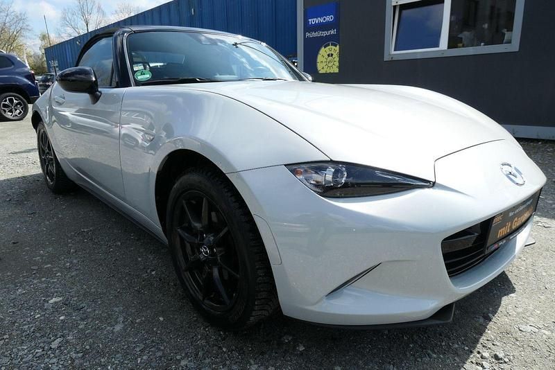 Gebraucht Mazda MX5 Exclusive-Line 131 PS (96 kW) 2015 Weiß Cabrio