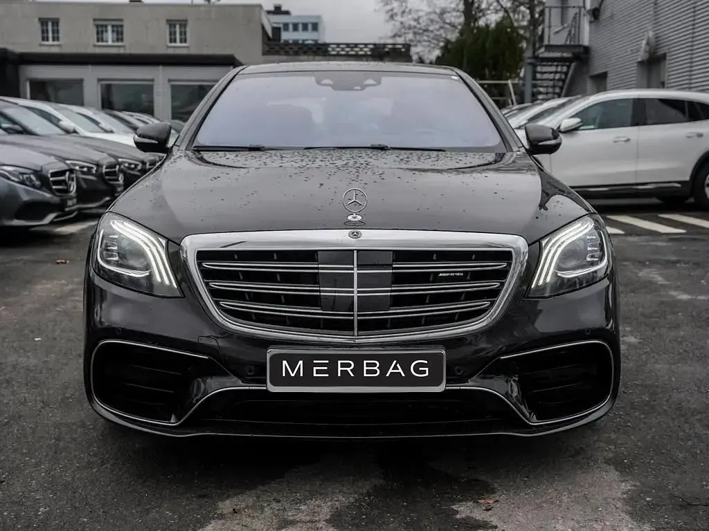 Gebraucht Mercedes S63 AMG Exclusive 612 PS (450 kW) 2018 Designo mokkaschwarz metallic Limousine