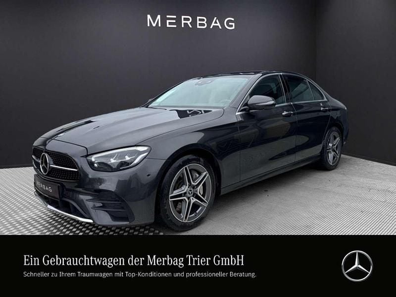 Metalliclack graphitgrau Gebraucht 2022 Mercedes E400 AMG Limousine | 36.960 € (Superpreis) - Bild 1/4