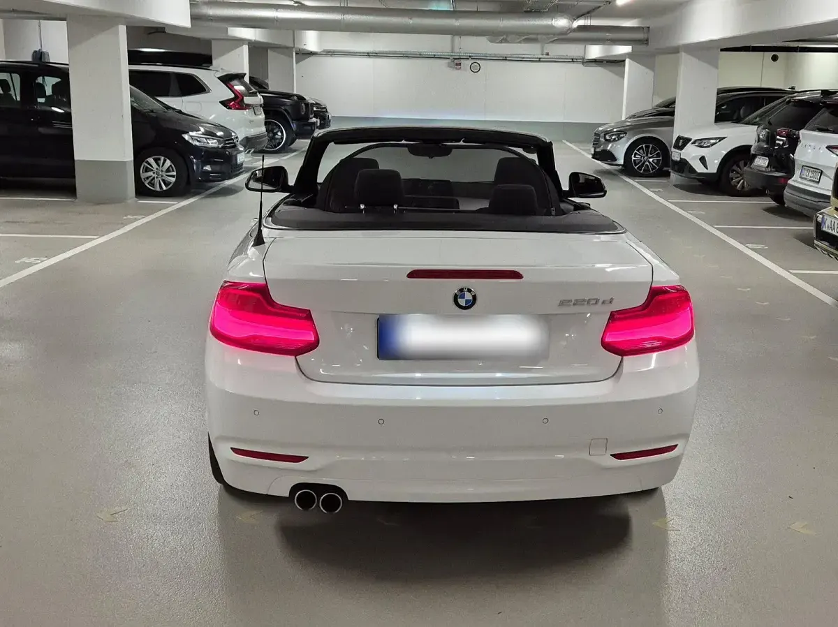 Gebraucht BMW 220 190 PS (139 kW) 2018 Weiß Cabrio