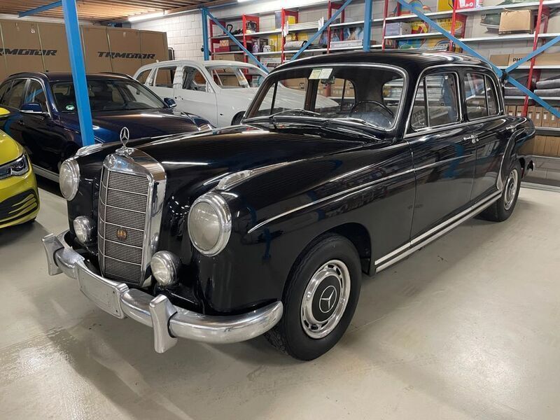 Schwarz Gebraucht 1957 Mercedes W180 Limousine | 22.950 € - Bild 1/4