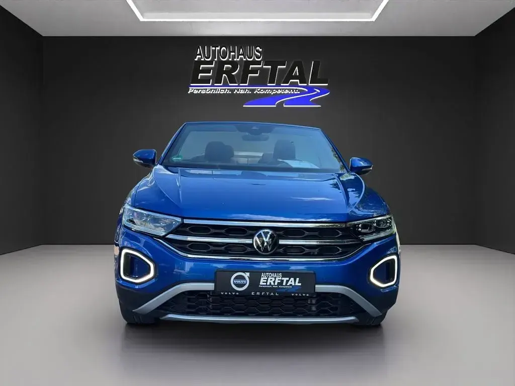 Gebraucht VW T-Roc Cabriolet Style 150 PS (110 kW) 2022 Blau Cabrio