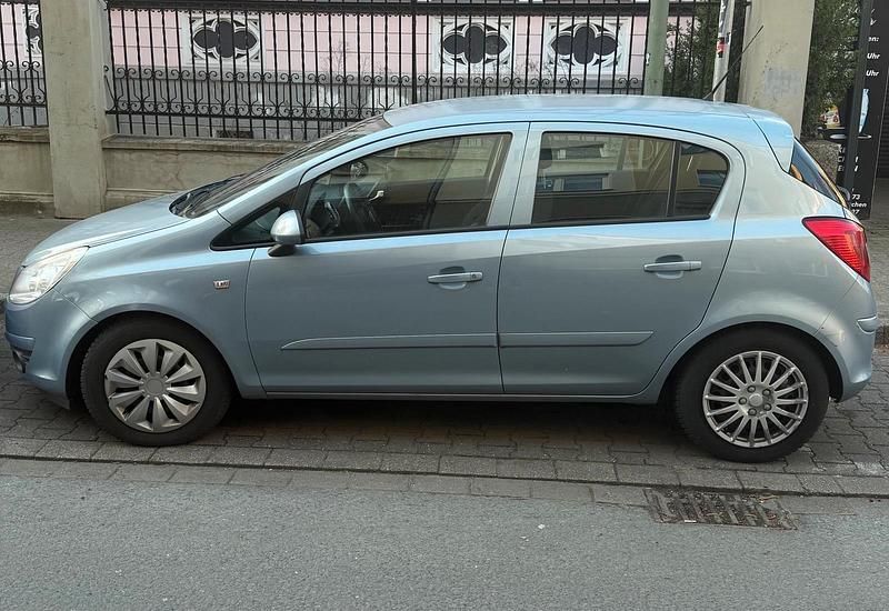 Gebraucht Opel Corsa 75 PS (55 kW) 2007 Blau Kleinwagen