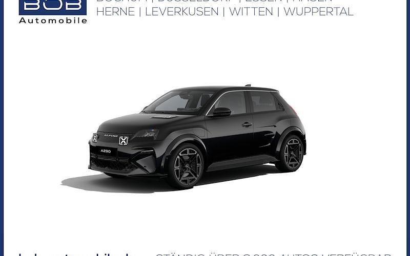Neu Alpine A290 130 kW (177 PS) 2026 Schwarz Kleinwagen