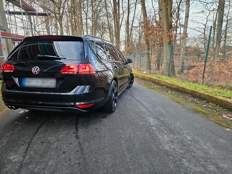 Gebraucht VW Golf VII GTD 184 PS (135 kW) 2015 Schwarz Kombi