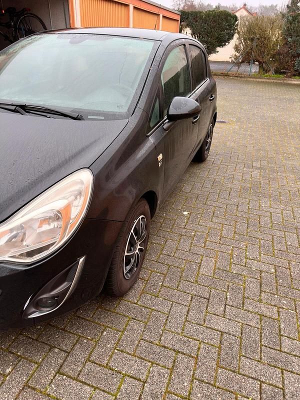 Gebraucht Opel Corsa 69 PS (50 kW) 2012 Schwarz Kleinwagen