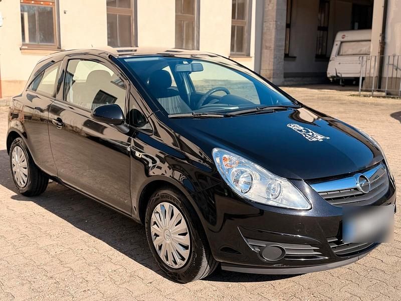 Gebraucht Opel Corsa 80 PS (58 kW) 2008 Schwarz Kleinwagen