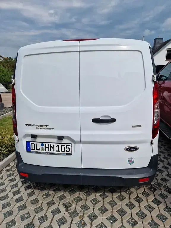 Gebraucht Ford Transit Connect 101 PS (74 kW) 2014 Weiß Van / Kleinbus