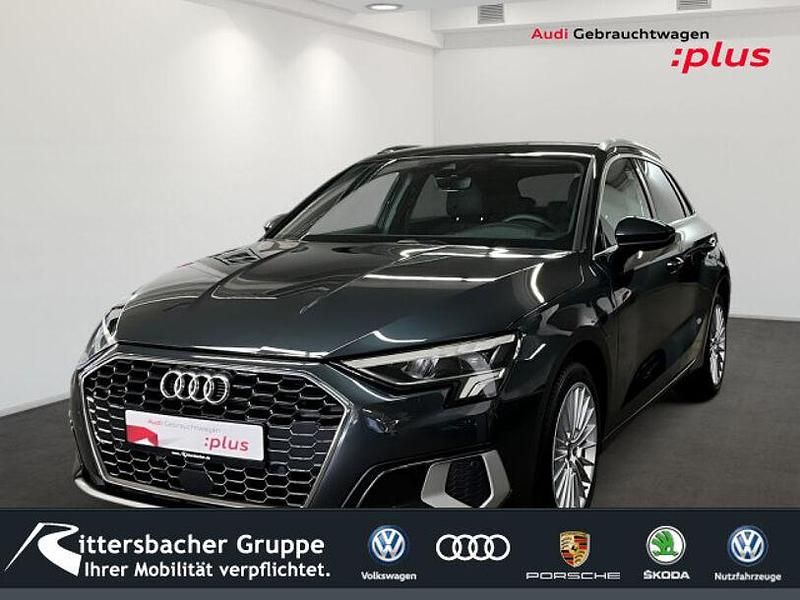 Manhattangrau metallic Gebraucht 2022 Audi A3 e-tron Advanced Kleinwagen | 24.360 € (Fairer Preis) - Bild 1/4