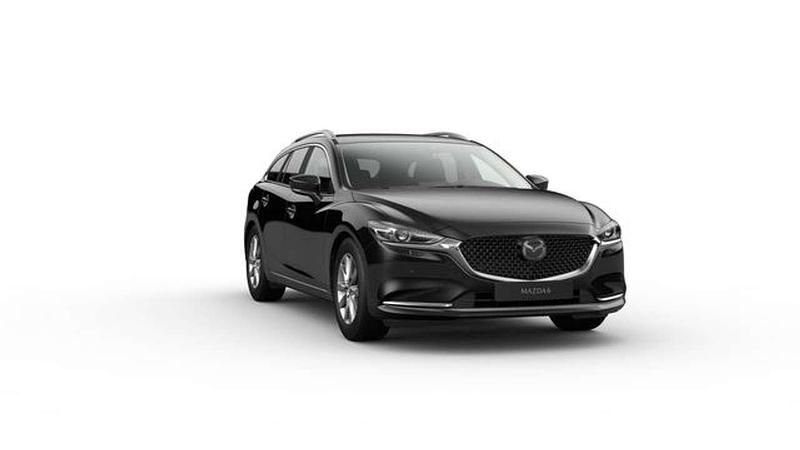 Jet black Gebraucht 2024 Mazda 6 Center-Line Kombi | 35.470 € (Teuer) - Bild 1/3