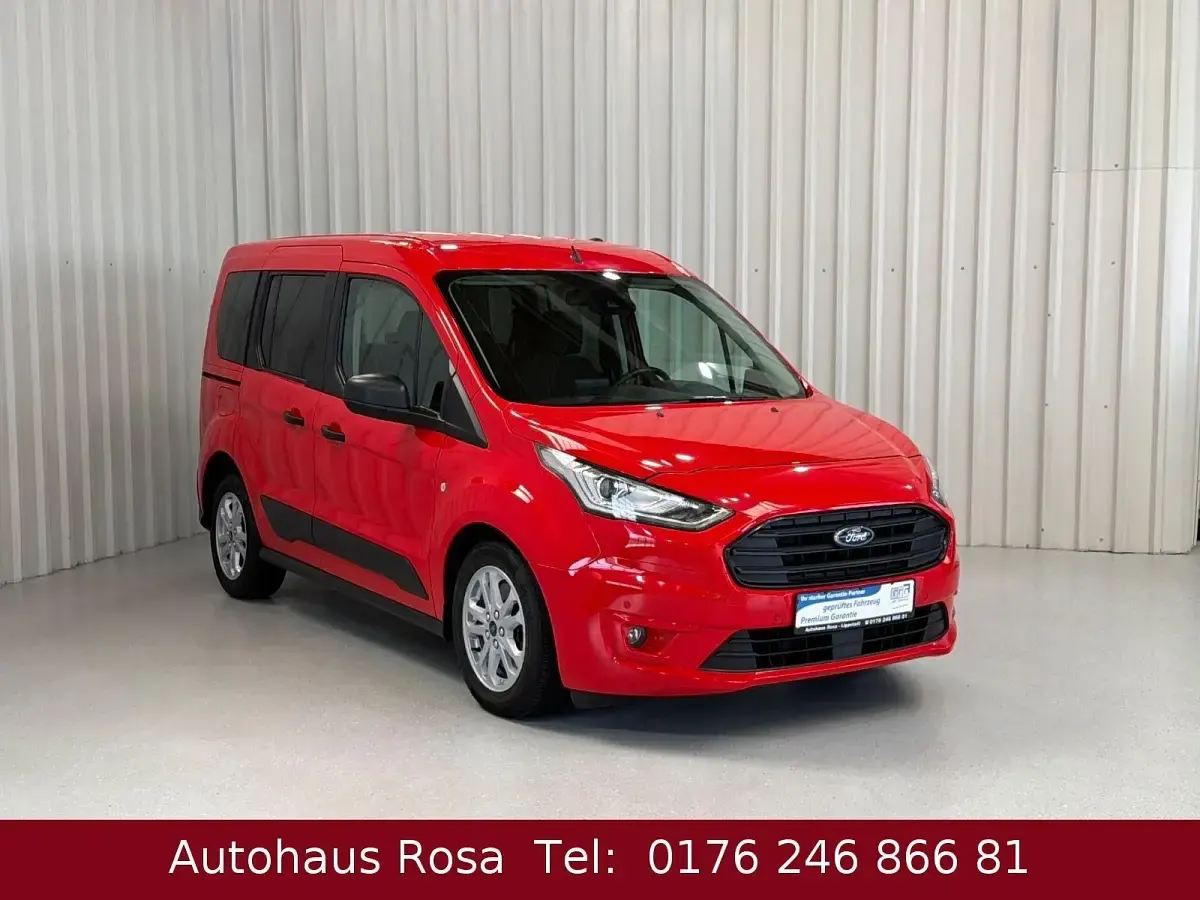 Gebraucht Ford Tourneo Connect Trend 101 PS (74 kW) 2019 Rot Van / Kleinbus