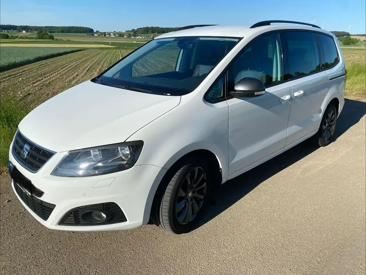 Gebraucht Seat Alhambra CONNECT 184 PS (135 kW) 2016 Weiß Van / Kleinbus