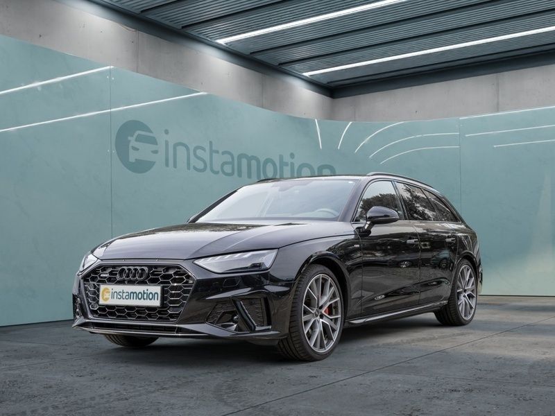 Schwarz Gebraucht 2023 Audi A4 S-Line Kombi | 37.780 € (Fairer Preis) - Bild 1/4