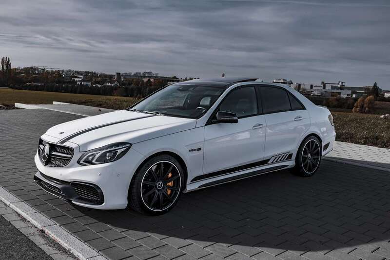 Weiß Gebraucht 2013 Mercedes E63 AMG AMG Limousine | 39.500 € (Teuer) - Bild 1/4