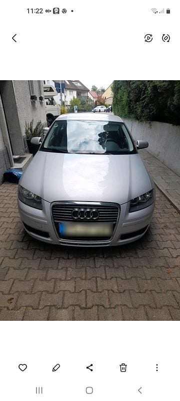 Silber Gebraucht 2008 Audi A3 Limousine | 3.800 € (Superpreis) - Bild 1/4