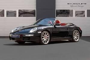 Schwarz Gebraucht 2009 Porsche 911 Carrera 4S Cabriolet Cabrio | 56.000 € - Bild 1/4