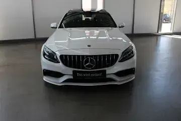 Gebraucht Mercedes C63 AMG AMG 476 PS (350 kW) 2019 Weiß , designo diamantweiß bright Limousine