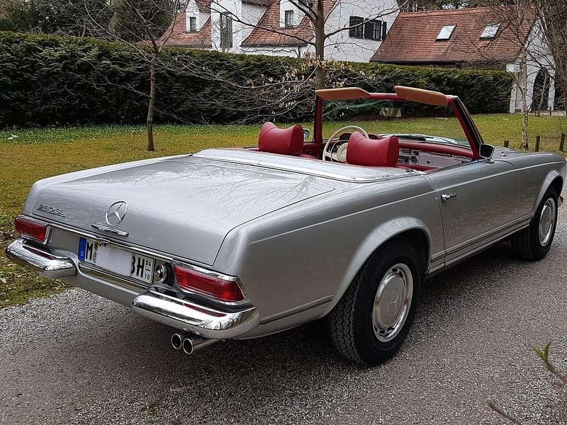 Gebraucht Mercedes SL280 170 PS (125 kW) 1968 Silber Cabrio