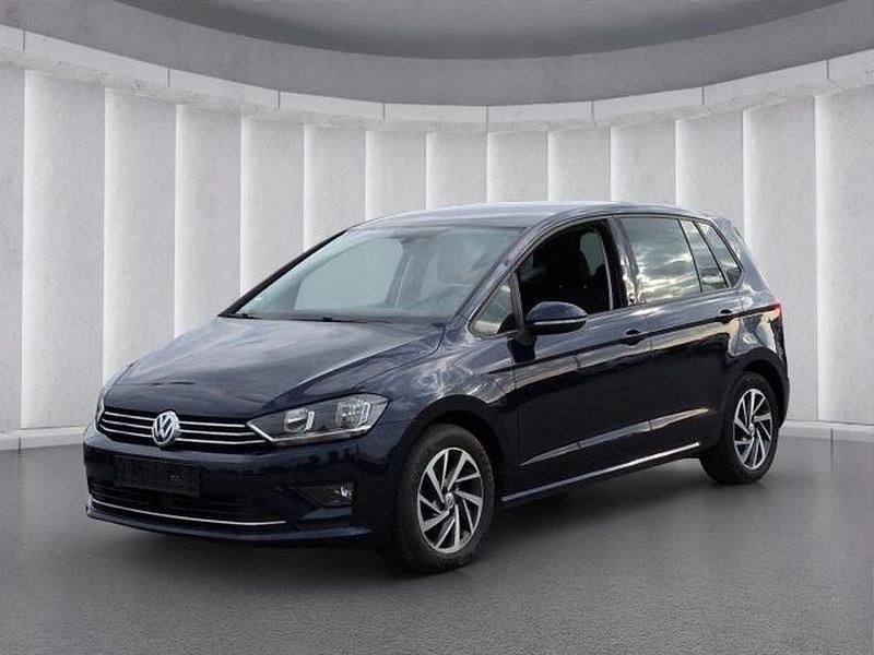 Blau Gebraucht 2017 VW Golf Sportsvan Van / Kleinbus | 20.764 € - Bild 1/4