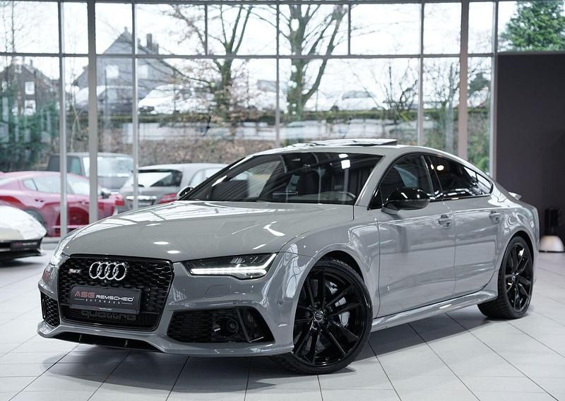 Grau Gebraucht 2017 Audi RS7 Performance Kleinwagen | 57.800 € (Teuer) - Bild 1/3