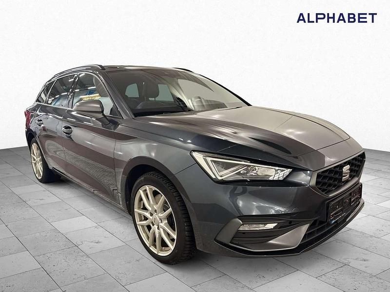 Gebraucht Seat Leon FR 204 PS (150 kW) 2021 Magnetic grau metallic Kombi