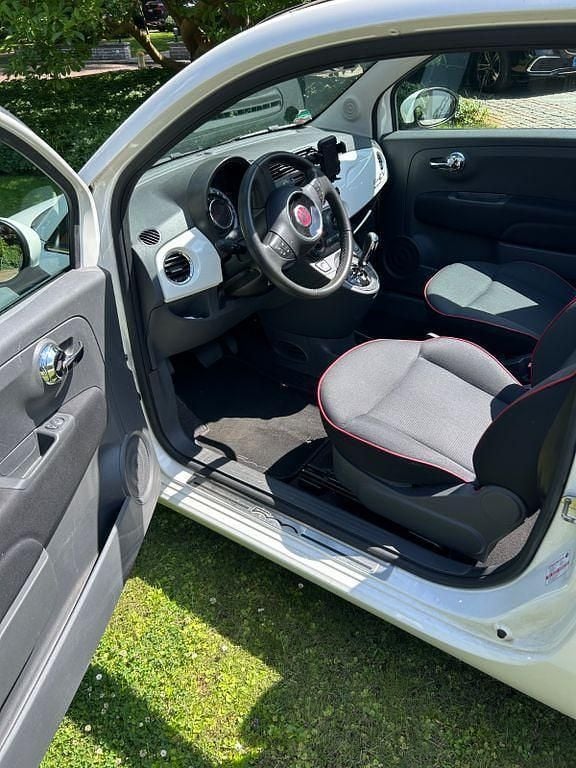 Weiß Gebraucht 2015 Fiat 500 Pop Star Kleinwagen | 7.500 € (Superpreis) - Bild 1/4