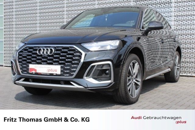 Mythosschwarz metallic Gebraucht 2022 Audi Q5 Sportback Ambiente SUV | 37.790 € (Guter Preis) - Bild 1/4