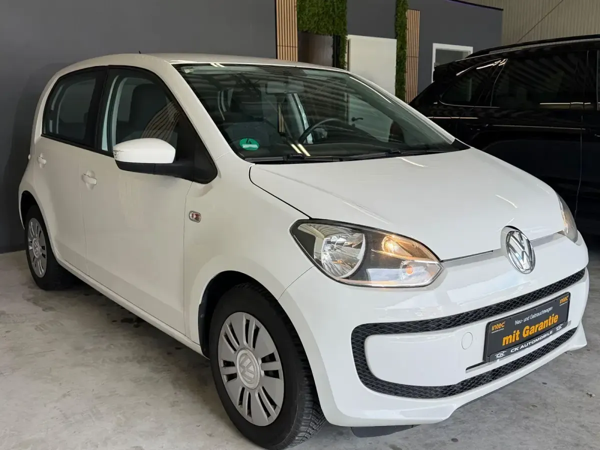 Gebraucht VW up! move up! 60 PS (44 kW) 2013 Weiß Kleinwagen