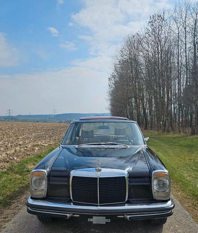 Brugt Mercedes E280 186 HK (136 kW) 1972 Sort Sedan