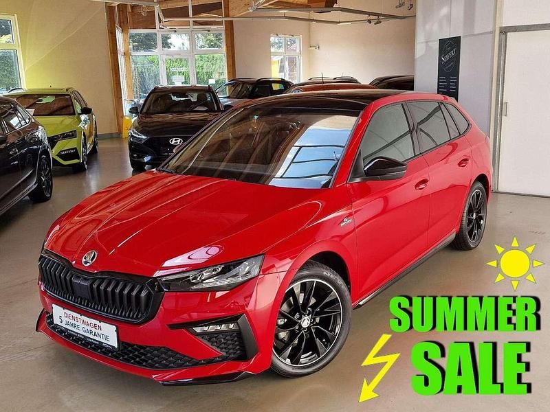 Rot Gebraucht 2024 Skoda Scala Monte Carlo Kleinwagen | 27.490 € (Etwas zu teuer) - Bild 1/4