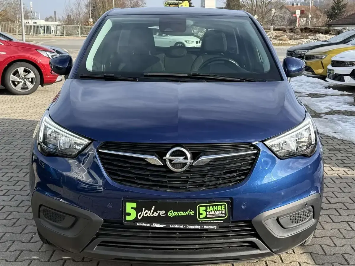 Gebraucht Opel Crossland X Edition 83 PS (61 kW) 2020 Nautic blau SUV