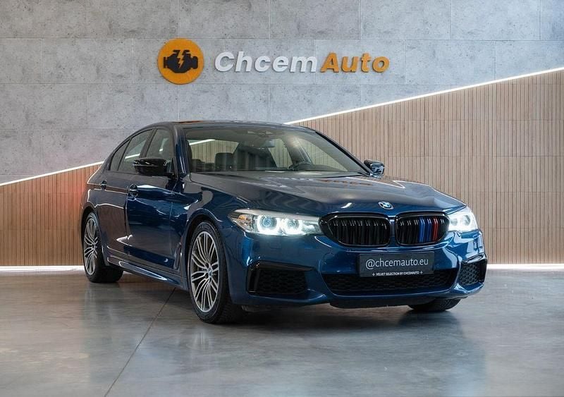 Gebraucht BMW M550 Performance 400 PS (294 kW) 2018 Blau Limousine