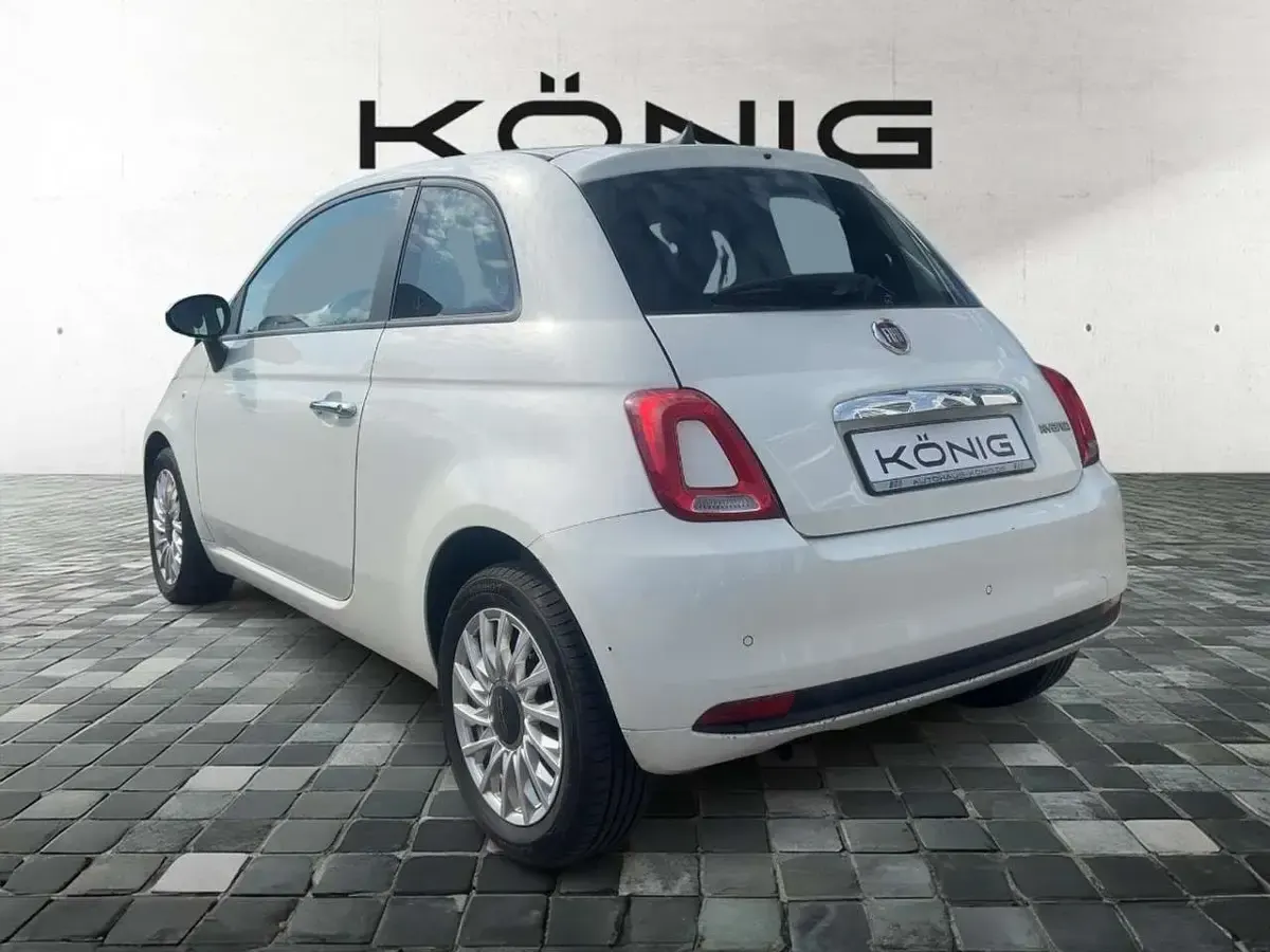 Gebraucht Fiat 500 Tech 69 PS (50 kW) 2023 Weiß Kleinwagen