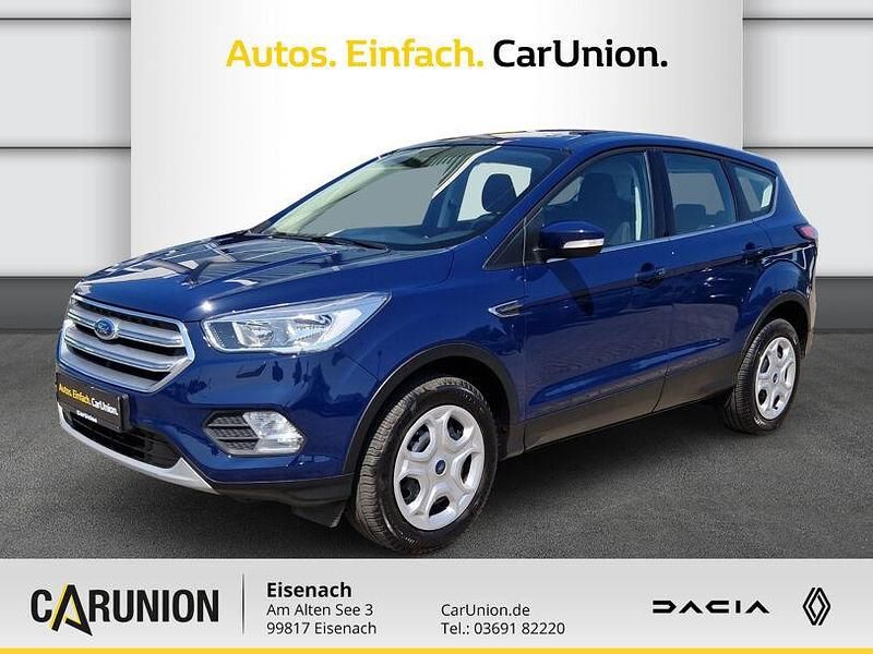 Blau Gebraucht 2019 Ford Kuga Trend SUV | 14.490 € (Superpreis) - Bild 1/4