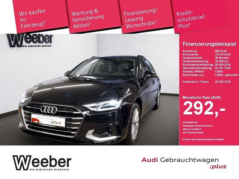 Gebraucht Audi A4 Advanced Plus 163 PS (119 kW) 2022 Brillantschwarz Kombi