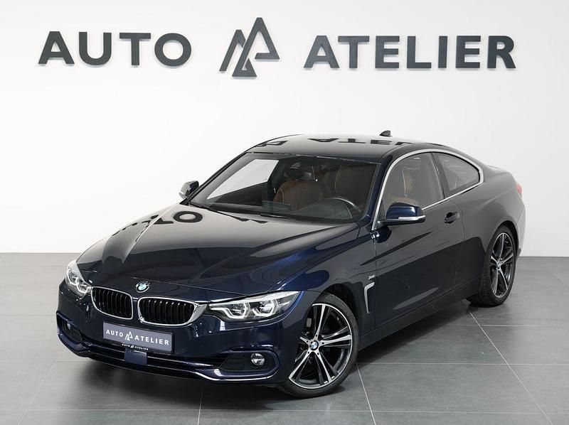 Blau Gebraucht 2017 BMW 420 Sport Line Coupé | 21.990 € (Fairer Preis) - Bild 1/4