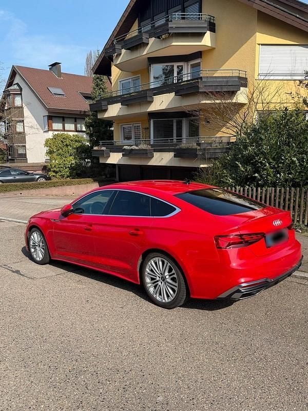Second-hand Audi A5 S-Line 204 CP (150 kW) 2022 Roșu Coupe