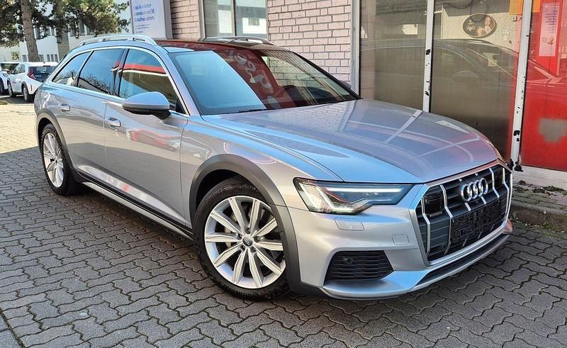 Florettsilber metallic Gebraucht 2019 Audi A6 Allroad Sport Kombi | 37.950 € - Bild 1/4