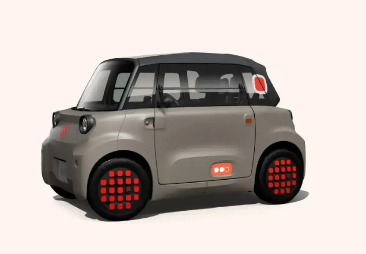 Neu Citroën AMI 2025 Grau Kleinwagen
