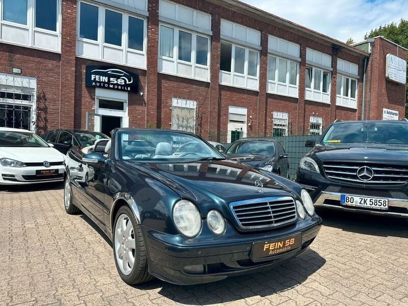 Blau Gebraucht 2000 Mercedes CLK230 Cabrio | 4.900 € (Guter Preis) - Bild 1/4
